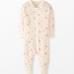 Hanna Andersson Baby Footless Zip Sleeper Onesie - Size 3-6 Months